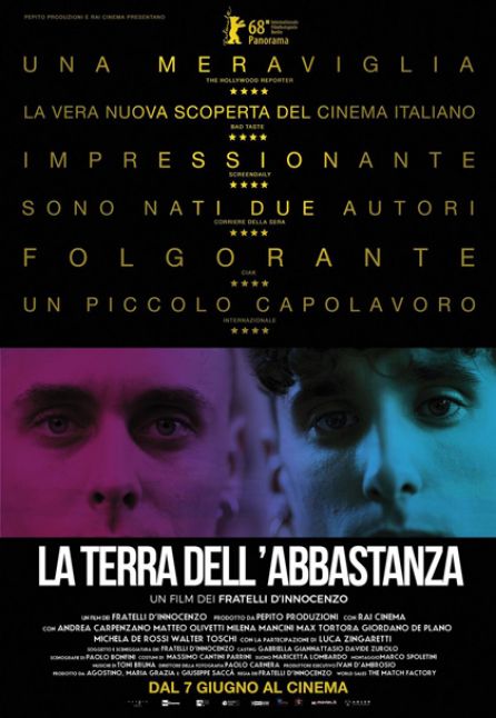 LA TERRA DELL'ABBASTANZA LA TERRA DELL'ABBASTANZA